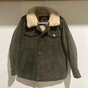 Urban Republic Corduroy Jacket, Faux Sherpa Lining 4T